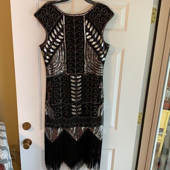 Sequined stage/show dress XL - Picture 2 of 10